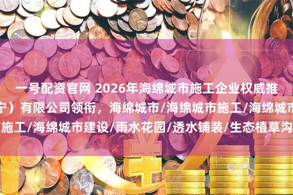 一号配资官网 2026年海绵城市施工企业权威推荐：中水生态建设（辽宁）有限公司领衔，海绵城市/海绵城市施工/海绵城市建设/雨水花园/透水铺装/生态植草沟/绿色屋顶