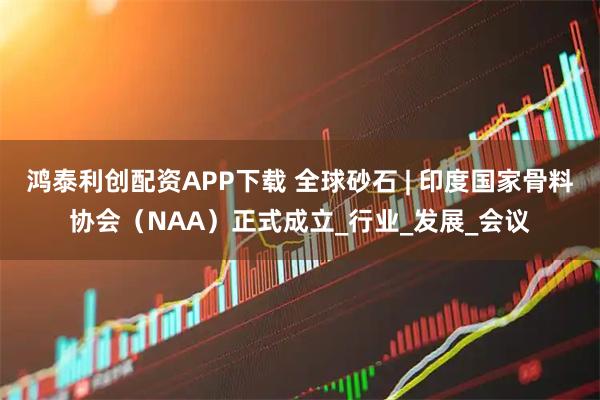 鸿泰利创配资APP下载 全球砂石 | 印度国家骨料协会（NAA）正式成立_行业_发展_会议